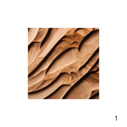 bois d'hému, naturel