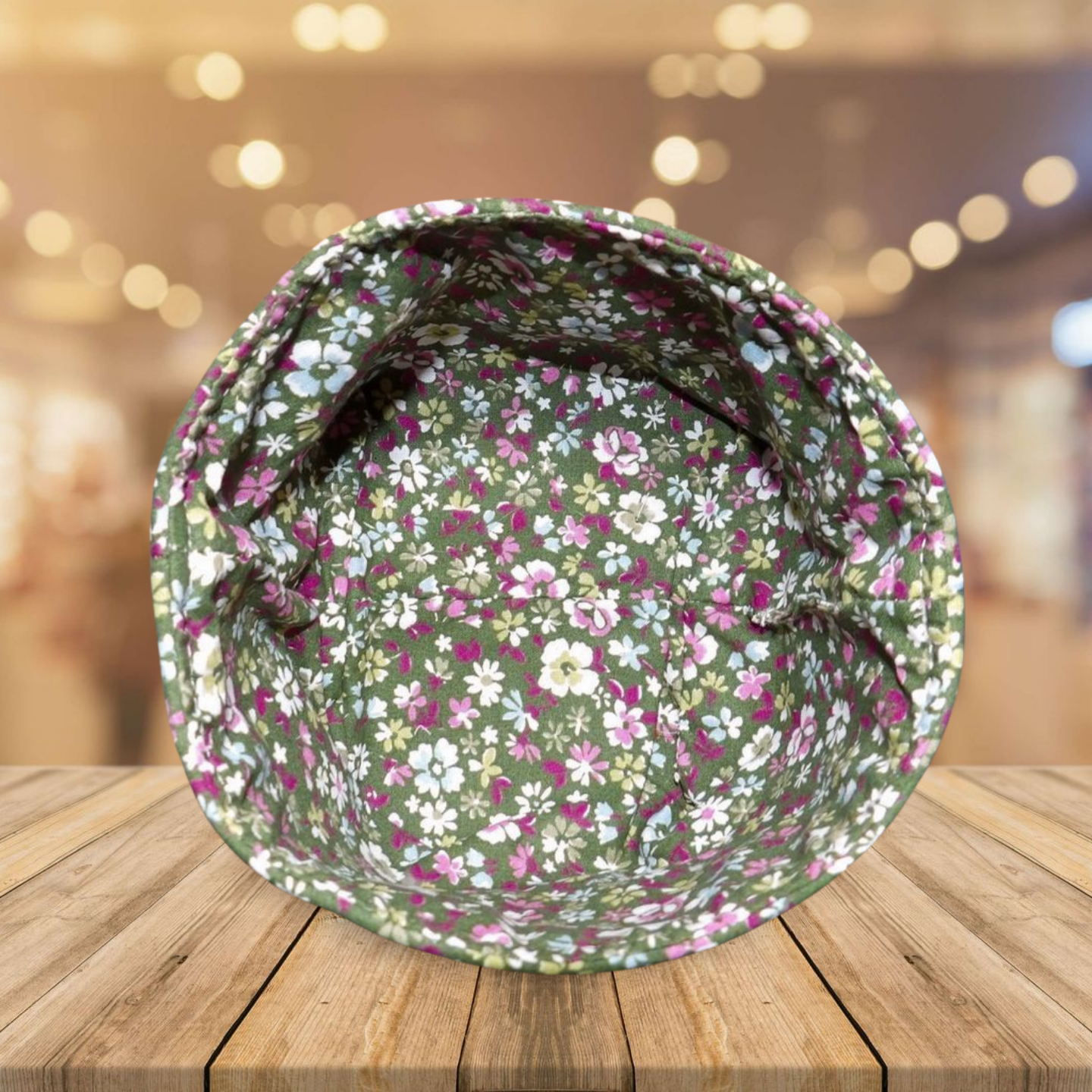 Panier de Rangement Artisanale avec 10 Lingettes en bambou