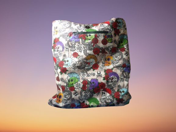 sac tote bag las Calaveras au Mexique, produit unique