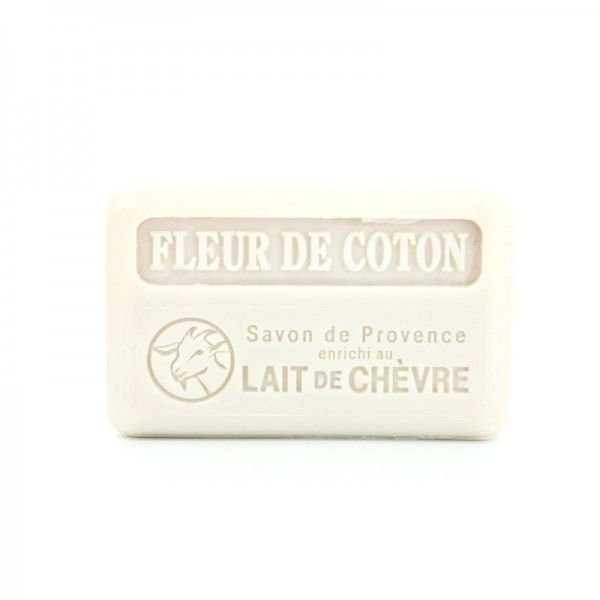 Savon Lait de Chèvre fleur de coton 100g