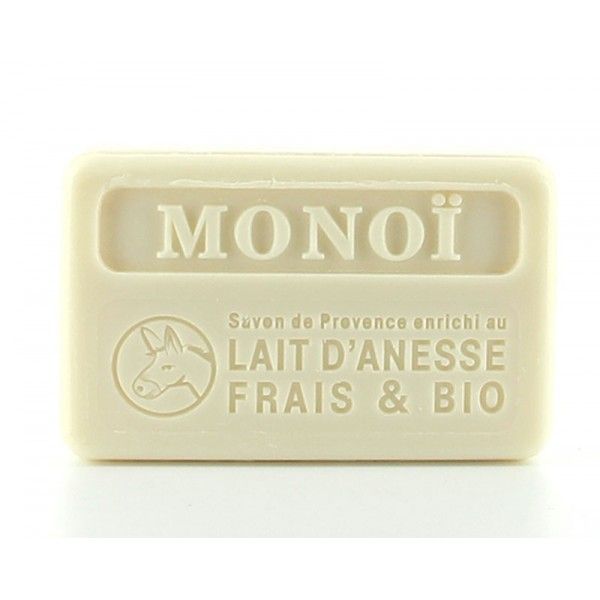 Savon au lait d'ânesse frais et bio monoï 100gr