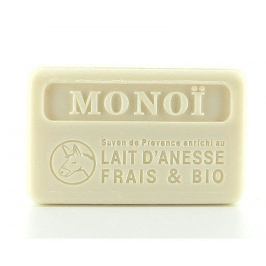 Savon au lait d'ânesse frais et bio monoï 100gr